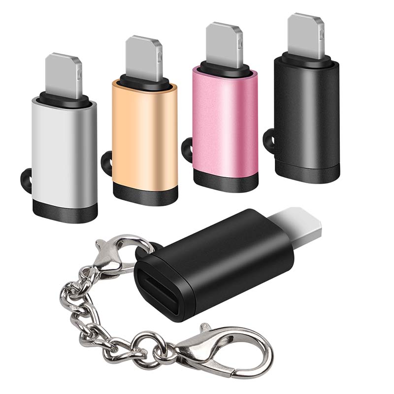 Type-C Female to Lightning Male Adapter with PD Charging Support for Iphone - OTG or Charging Adapter - flitop.net
