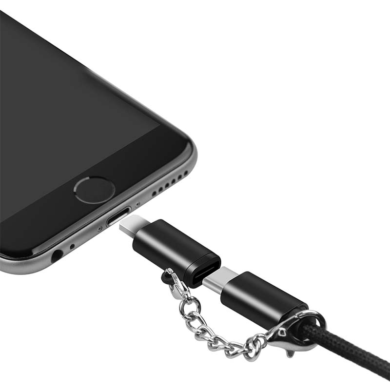 Type-C Female to Lightning Male Adapter with PD Charging Support for Iphone - OTG or Charging Adapter - flitop.net