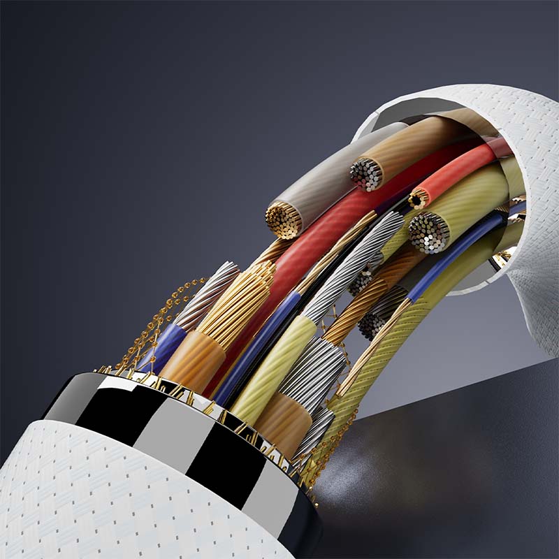 2-in-1 Type-C to Type-C & Watch Fast Charging Data Cable - MULTIHEAD CABLE - flitop.net