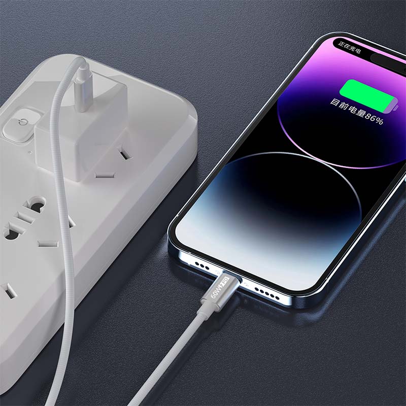 2-in-1 Type-C to Type-C & Watch Fast Charging Data Cable - MULTIHEAD CABLE - flitop.net