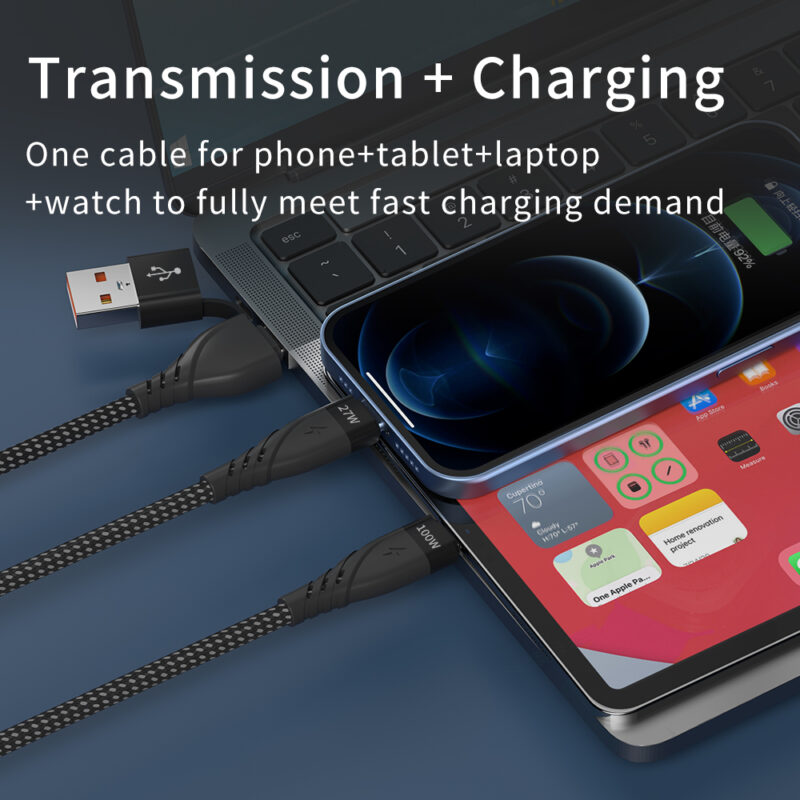 CYCLONE Serie 2-IN-2 Multi-function PD Quick Charging Cable</trp-post-containe...