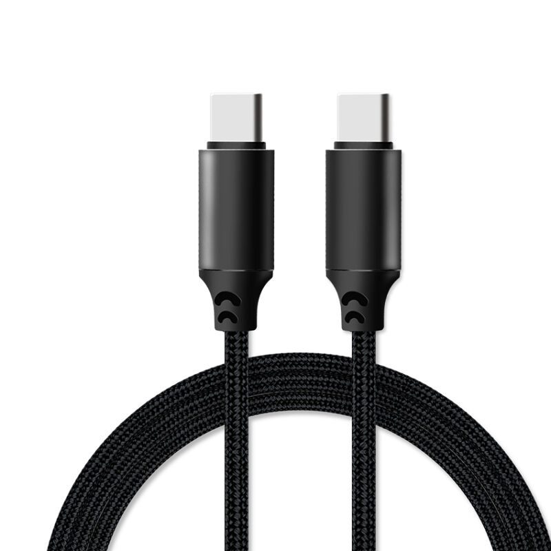TYPE C to Type C nylon braided 5A 240W PD Charging and Data Cable with EMARK - TYPE C CABLE - flitop.net